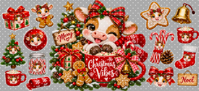 16oz Christmas-S  3649